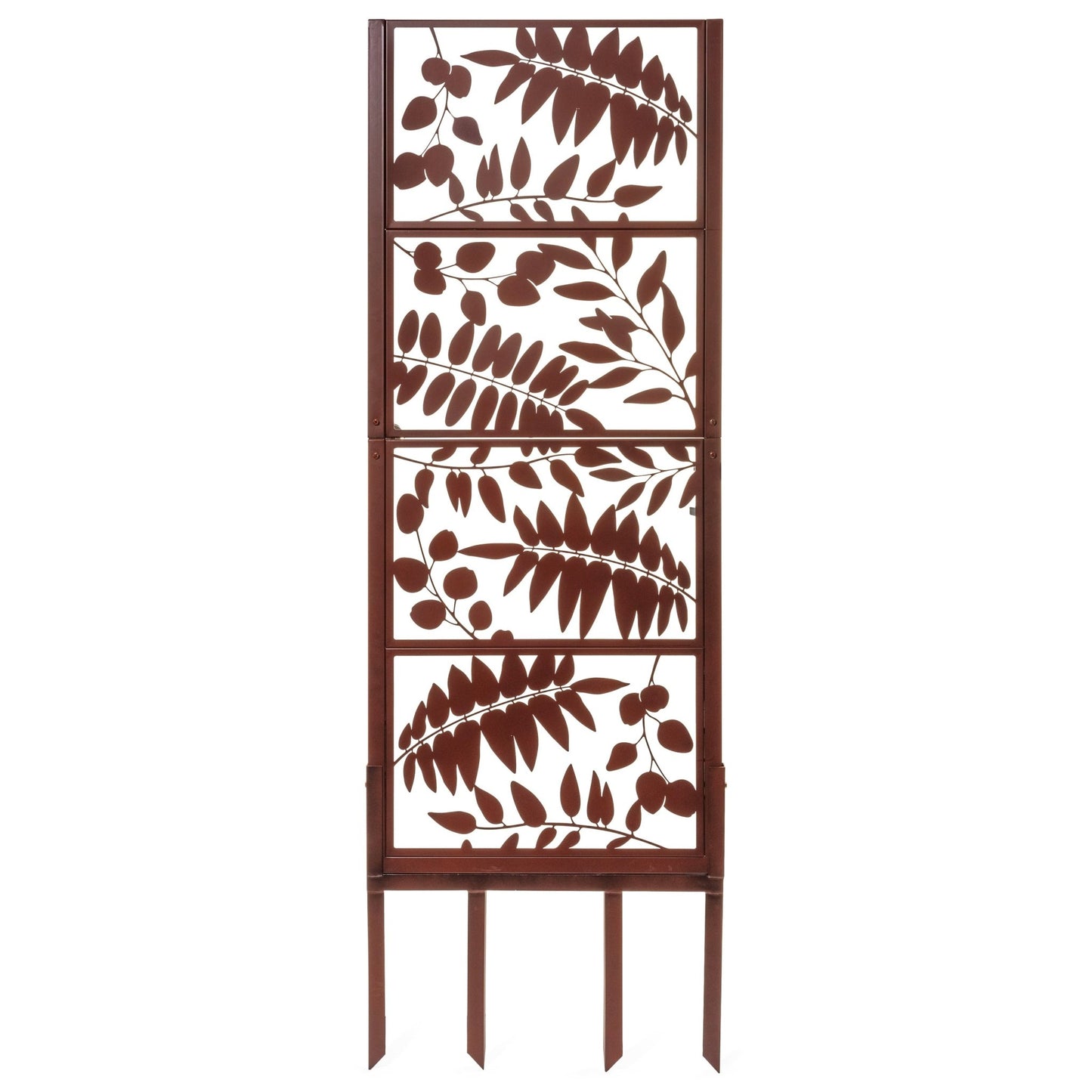 H Potter Garden Trellis Privacy Screen: Climbing Plants, Outdoor Patio, Decorative Metal Panel