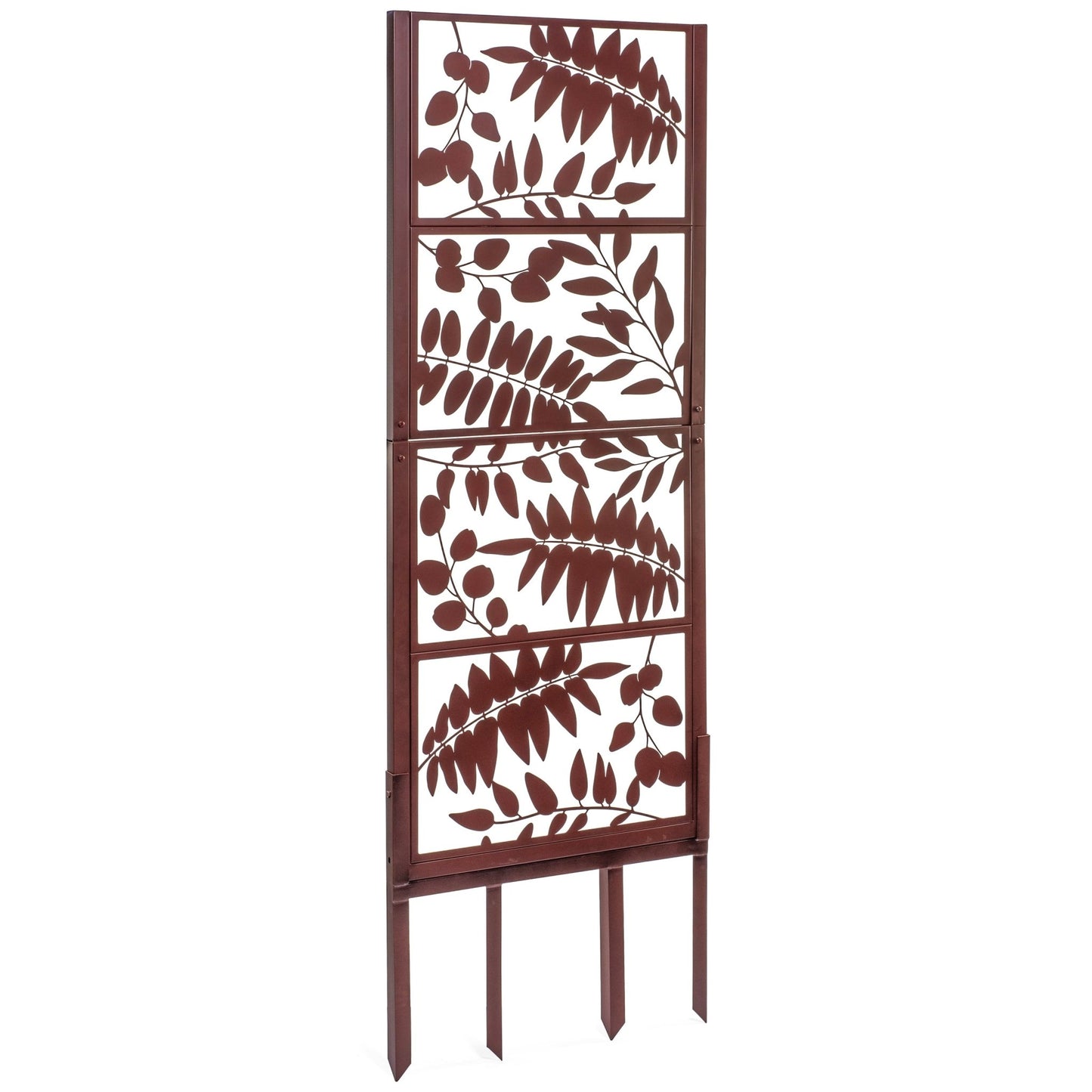 H Potter Garden Trellis Privacy Screen: Climbing Plants, Outdoor Patio, Decorative Metal Panel