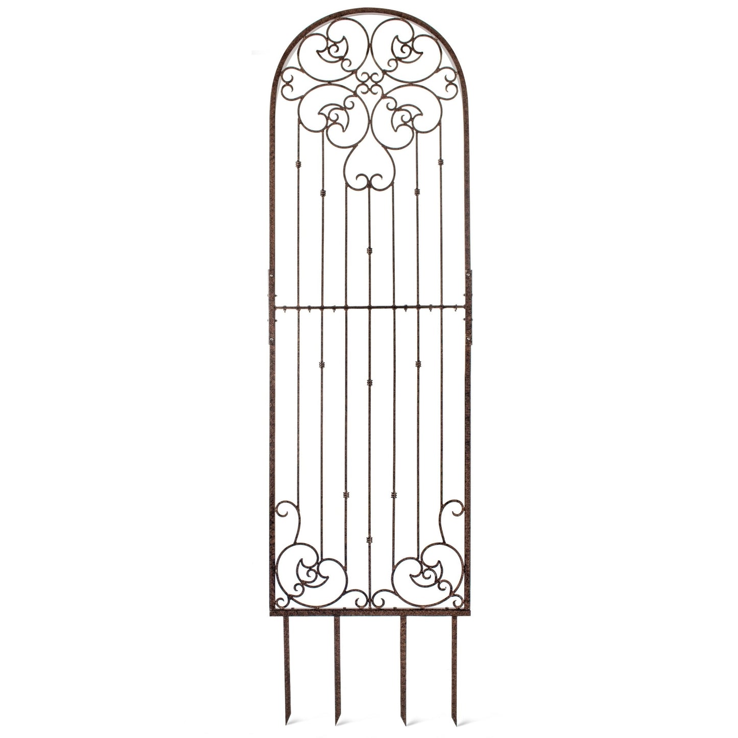 H Potter Trellis 8 ft Wrought Iron Ornamental Metal Garden