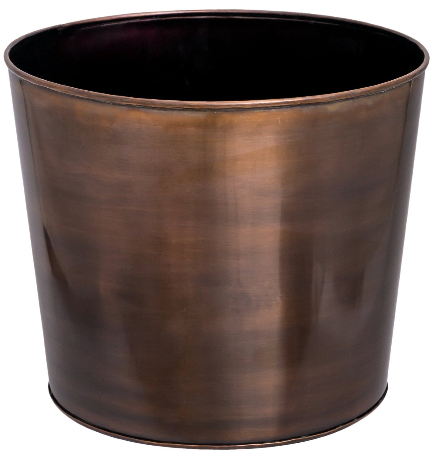 H Potter Planter Set of 2 Copper Handmade Decorative Indoor Outdoor Garden Flower Container for Entryway Front Door Decor