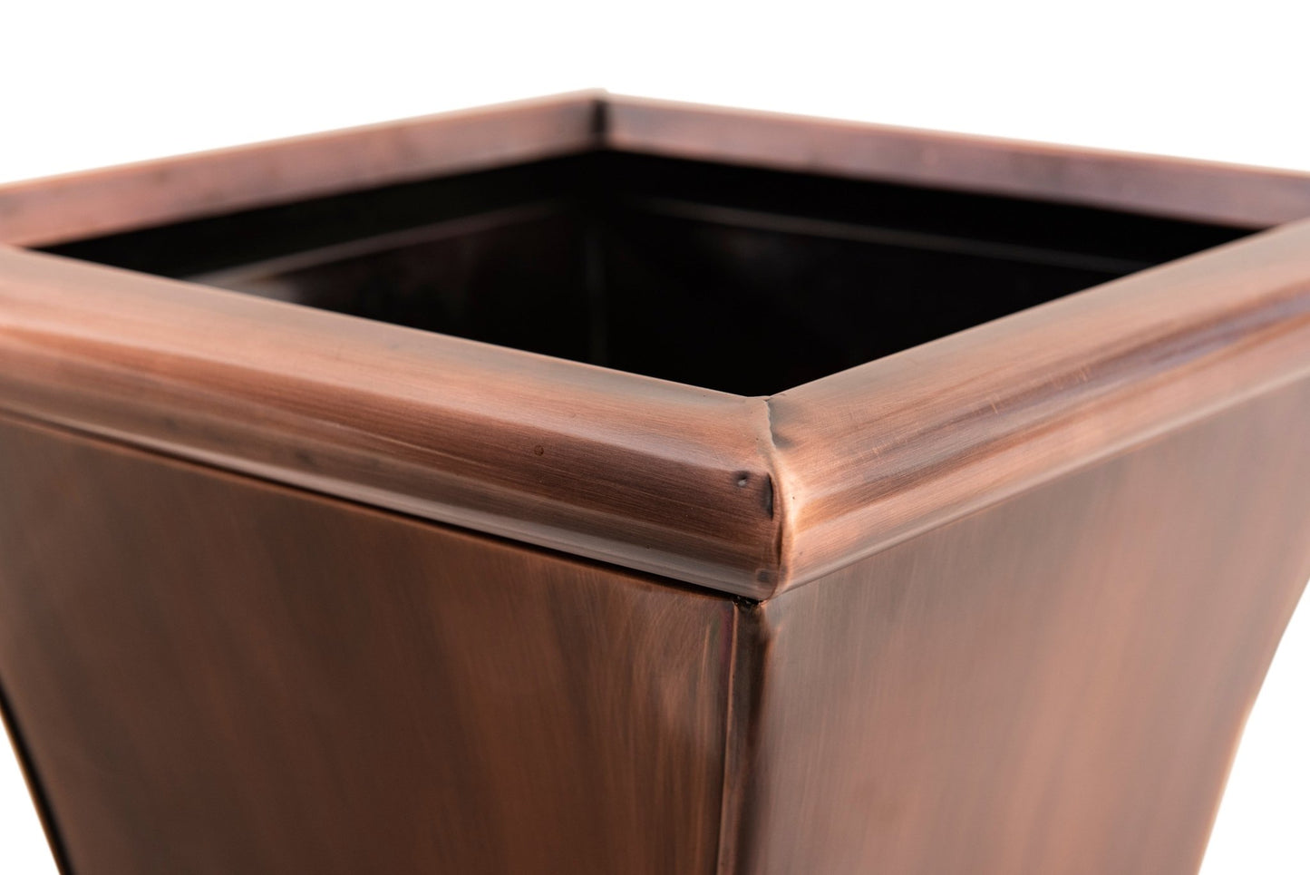 H Potter Tall Planter Copper Indoor Outdoor Patio Deck Garden Flower Pot