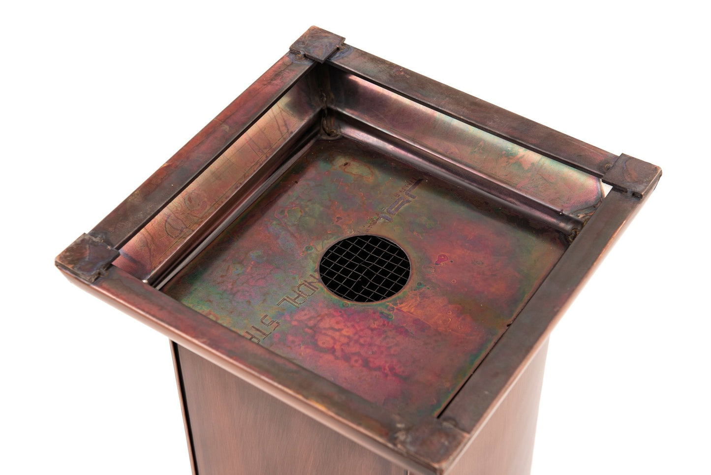 H Potter Tall Planter Copper Indoor Outdoor Patio Deck Garden Flower Pot