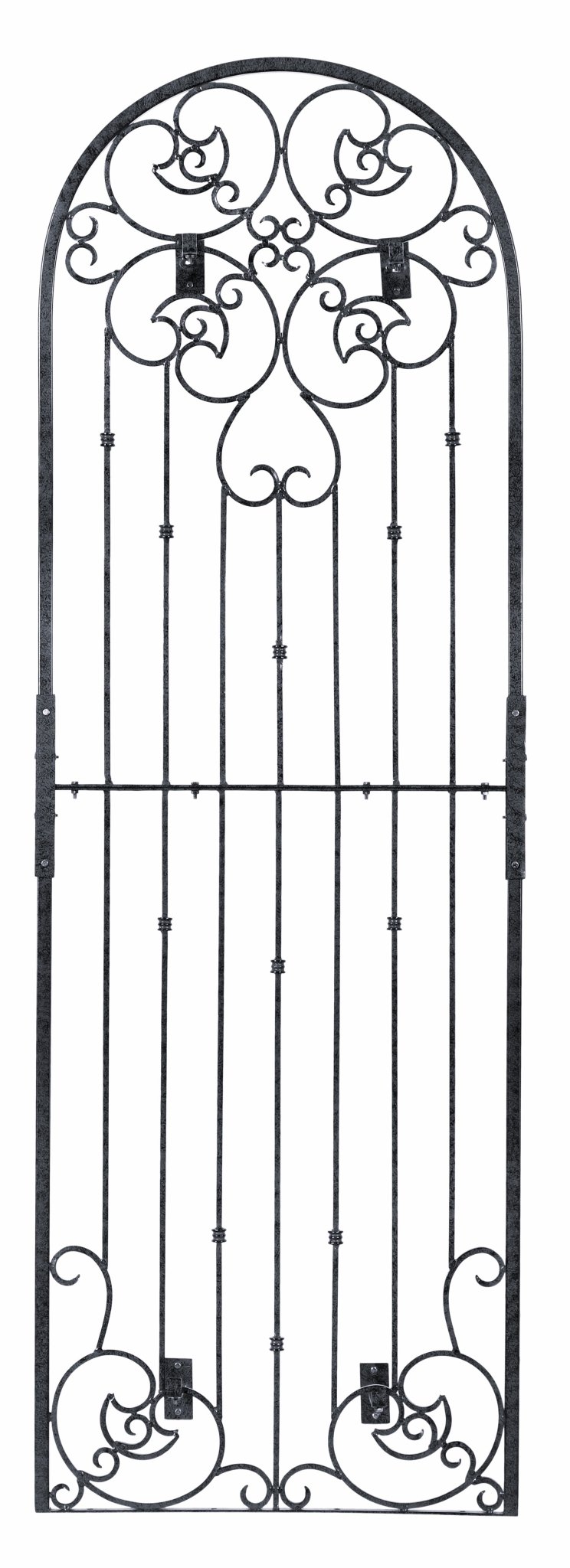 H Potter Garden Trellis Wrought Iron Heavy Scroll Metal Decoration Landscape Backyard Yard Art Structure for Climbing Plants