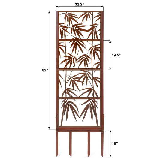 Trellis screen dimensions — fits patio, deck, porch, balcony, backyard landscape