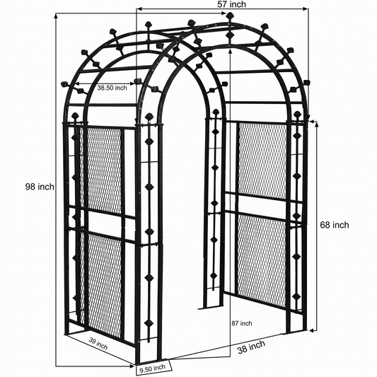 h potter stratford arbor dimensional image