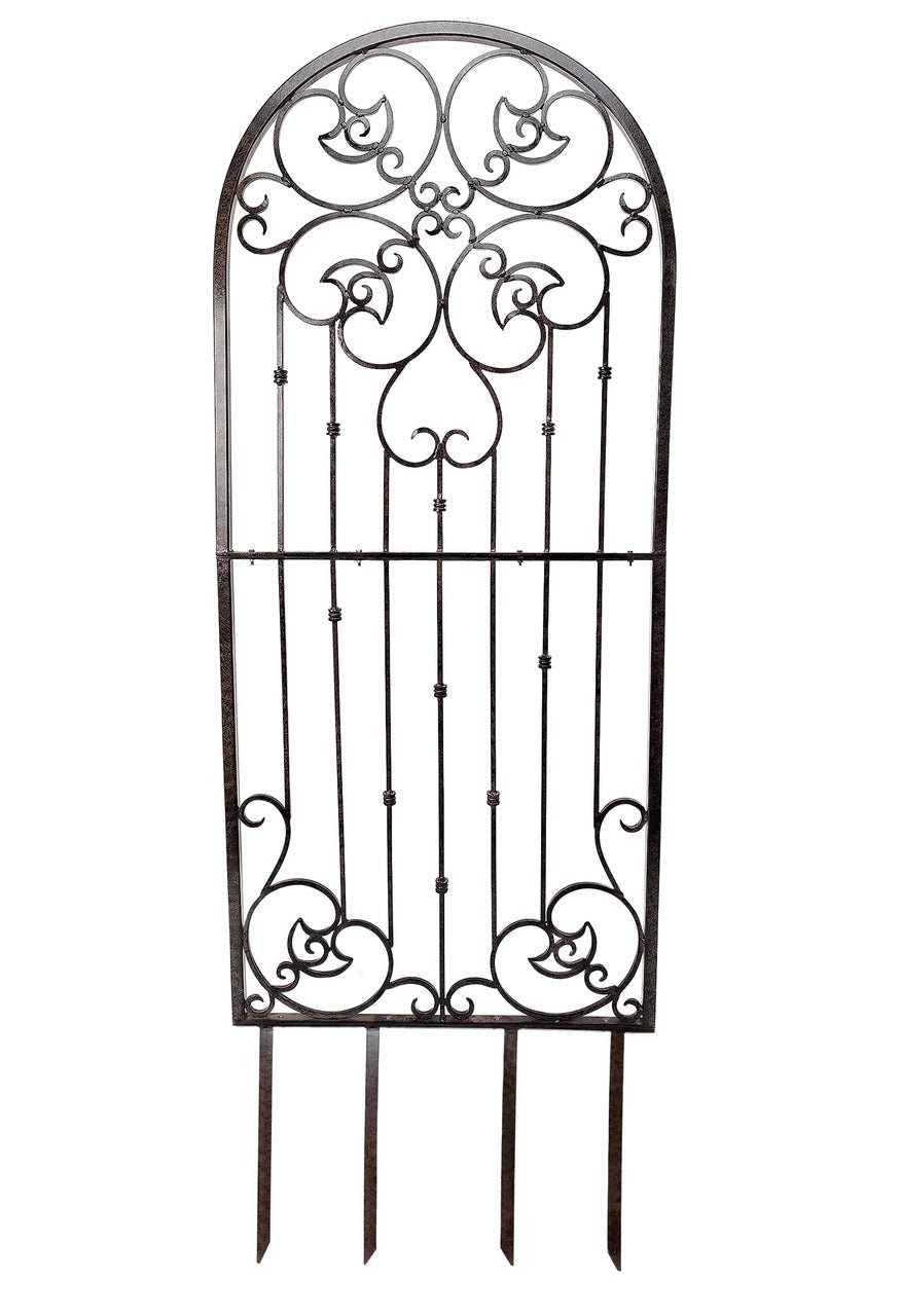 H Potter Metal Iron Scroll Trellis