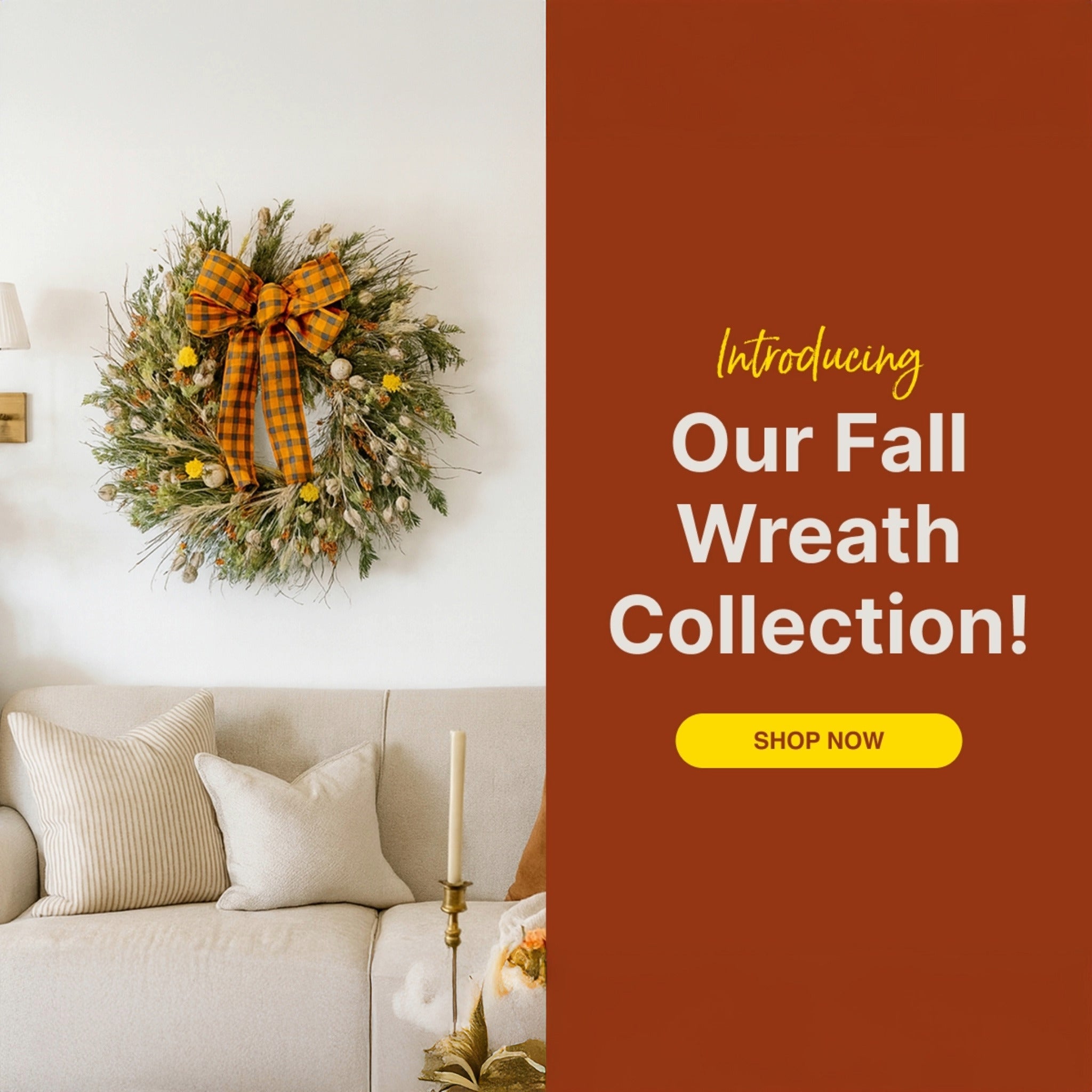 H Potter fall wreath collection