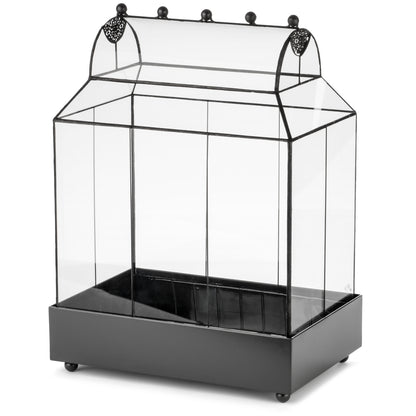 H Potter Terrarium Wardian Case Glass Plant Container