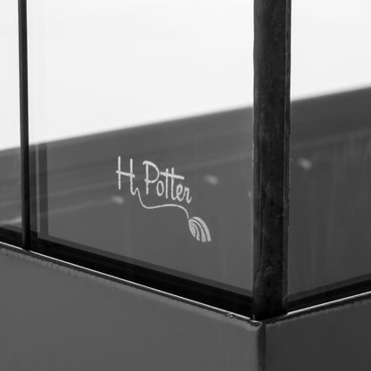 H Potter Barrel Roof Wardian Case Terrarium – Curved Glass Tabletop Display