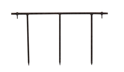 H Potter 5.5 Foot Tall Garden Flower Trellis Wrought Iron Patio & Wall Decor - H Potter