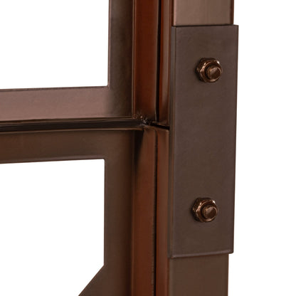 H Potter Garden Trellis Screen Privacy for Patio Deck Balcony with Ground Spikes