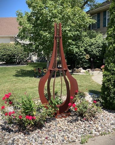 H Potter Trellis Large Metal Ornamental Yard Art Backyard Landscape Design landscaping wedding indoor modern art mom