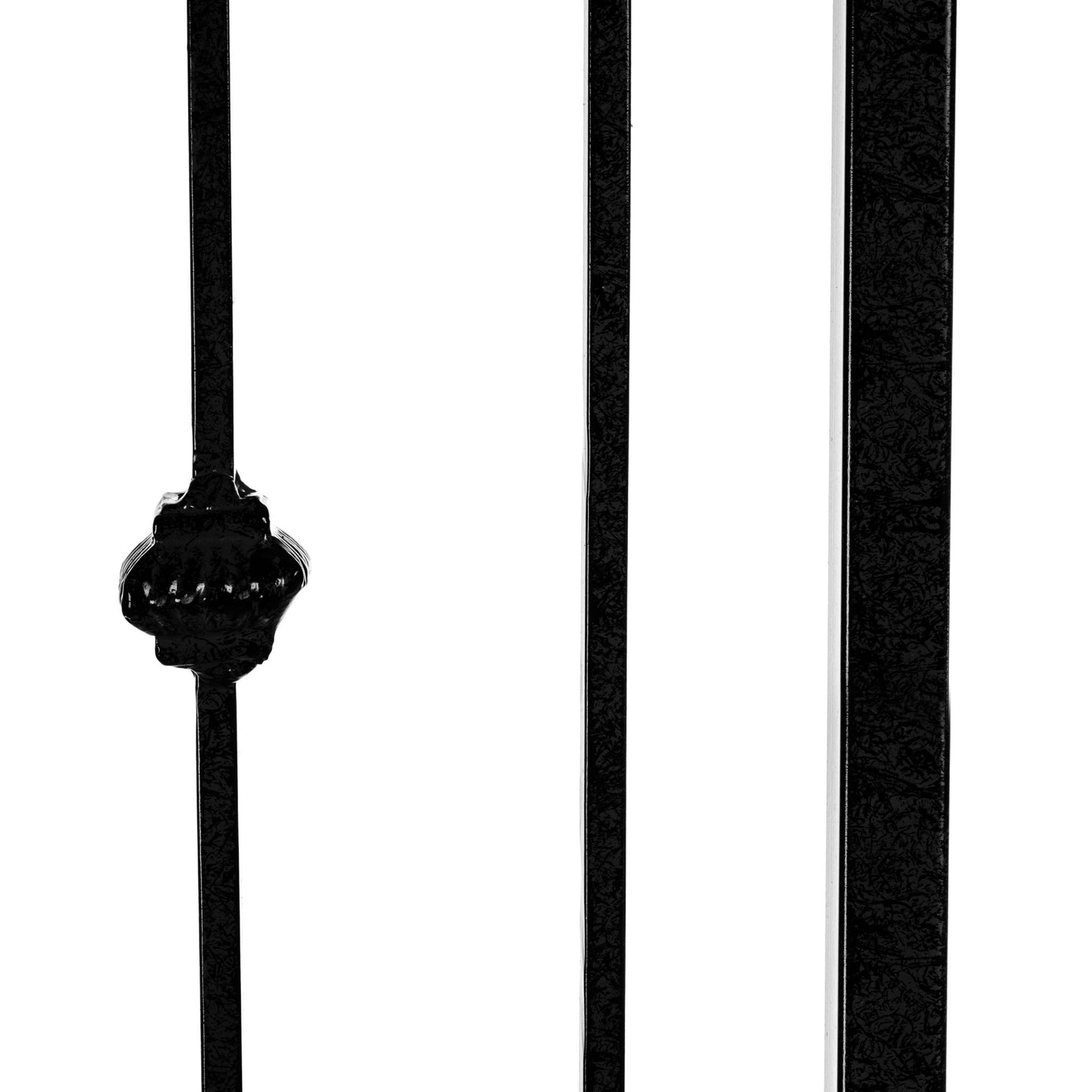 H Potter Large Garden Trellis Wrought Iron Metal Wall Screen Black