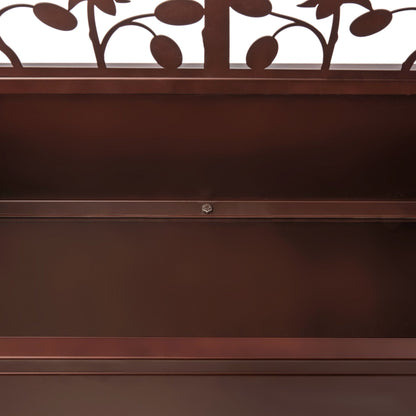 Close up h potter powdercoat on rose trellis