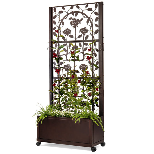 H Potter Trellis Planter Outdoor Indoor Screen Planter Patio Deck Balcony Landscaping Yard Art Wedding Room Divider Mom Gift