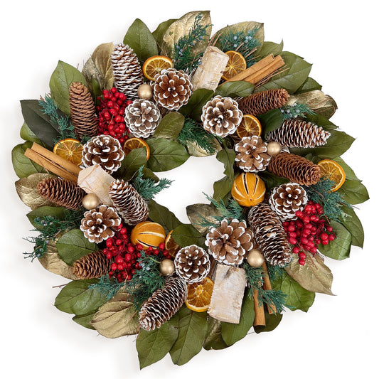 H Potter - Preserved Spiced Cottage Wreath