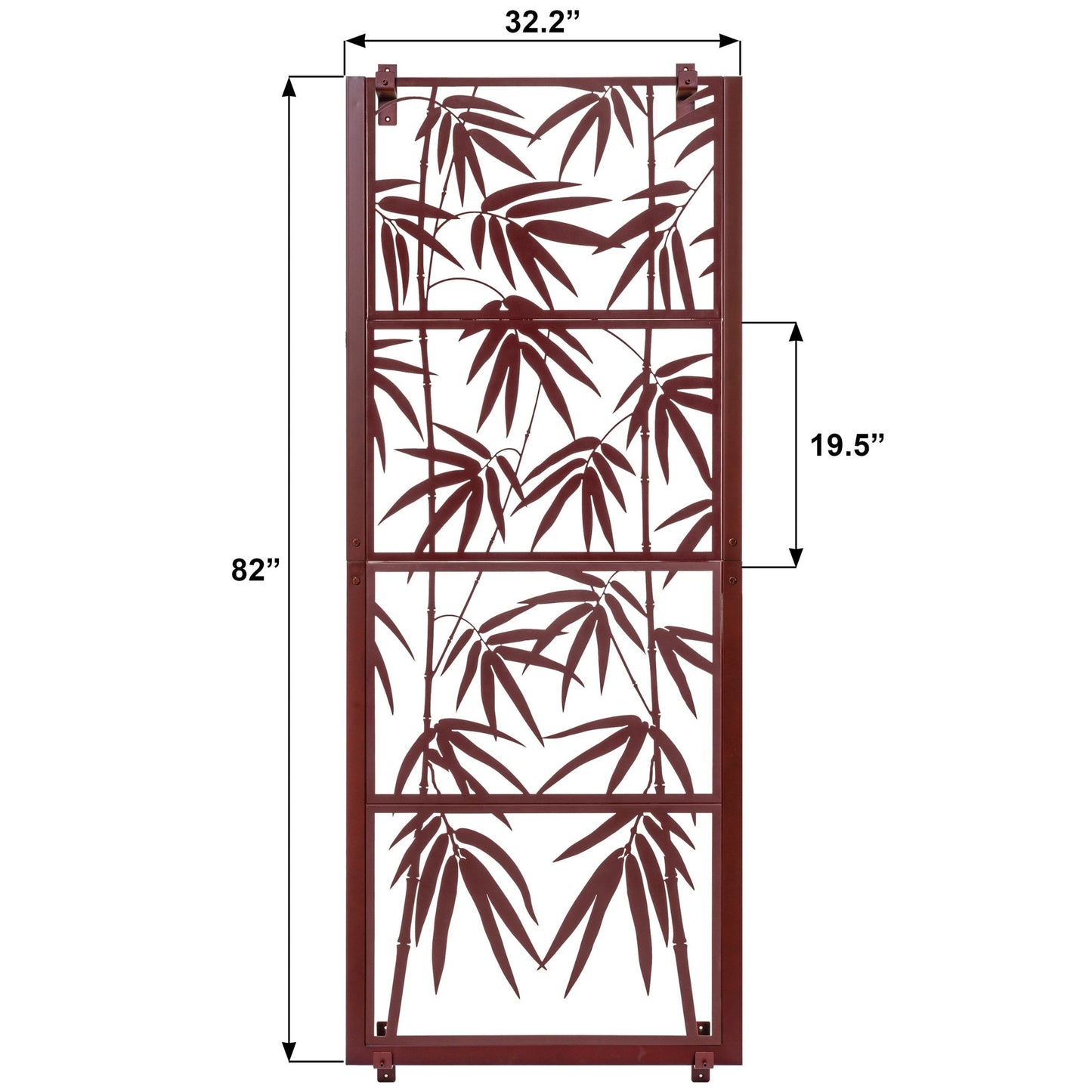 H Potter Wall Trellis Patio Deck Garden Balcony Decorative Privacy Screen
