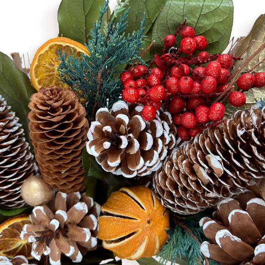 H Potter - Preserved Spiced Cottage Wreath