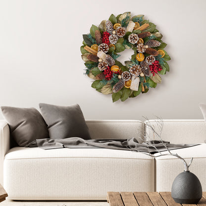 H Potter - Preserved Spiced Cottage Wreath