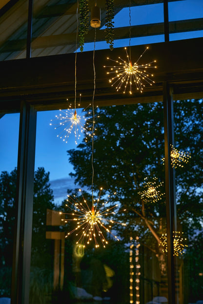 H Potter Hanging Starlight Light – 120 LED Indoor & Outdoor Décor