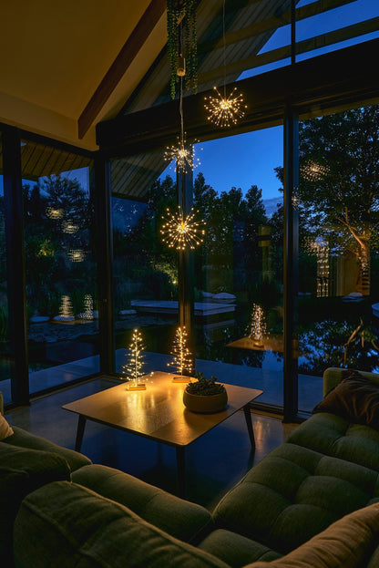 H Potter Hanging Starlight Light – 120 LED Indoor & Outdoor Décor