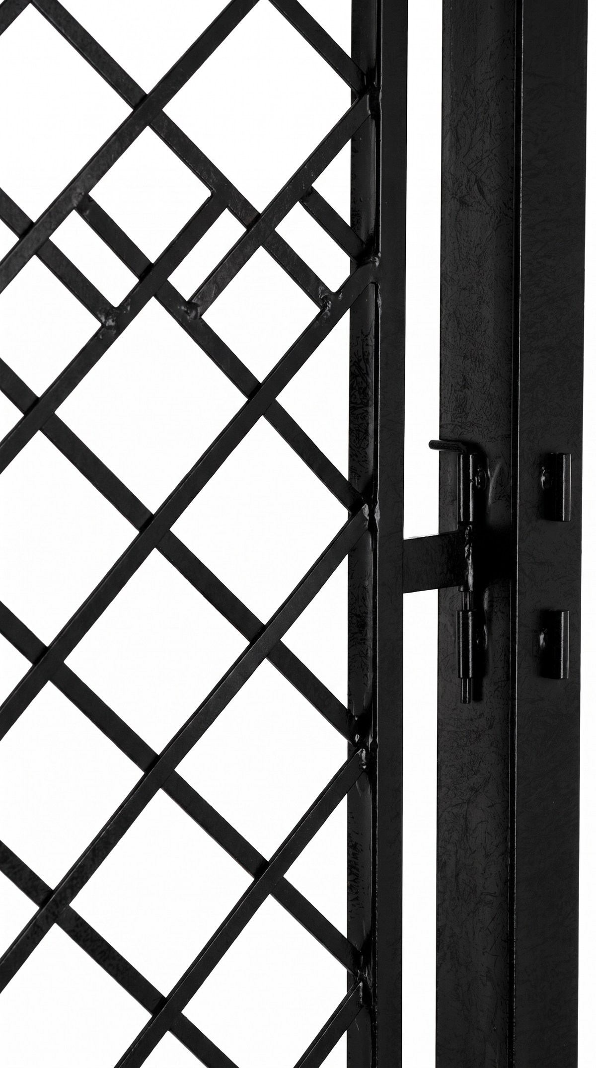 H Potter Savannah Garden Arbor – Black Iron Garden Trellis Arch