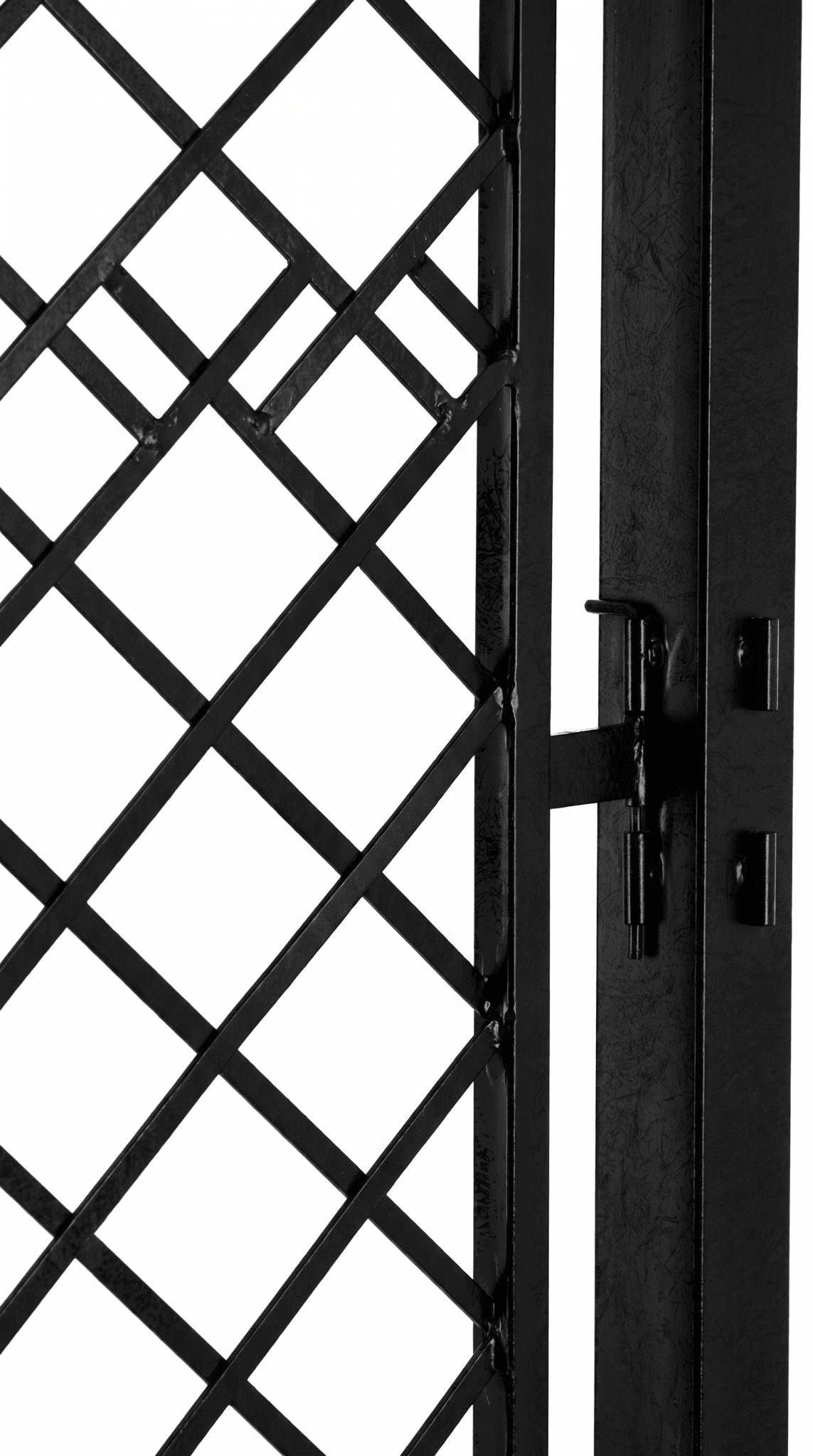 H Potter Trellis Set of 2 – Savannah Black Finish - Iron Garden Screens