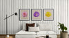 Roses Flowers Set Botanical Fine Art Print by H Potter