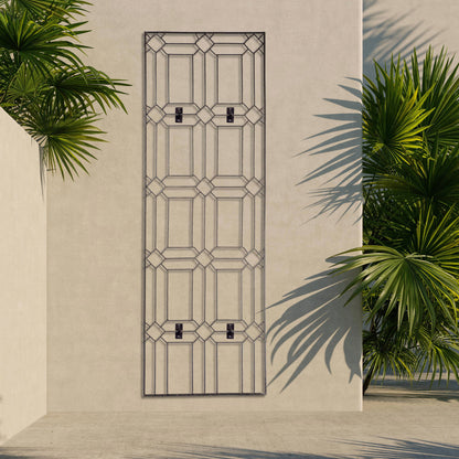 H Potter Diamond Wall Trellis with Wall Mounting Brackets