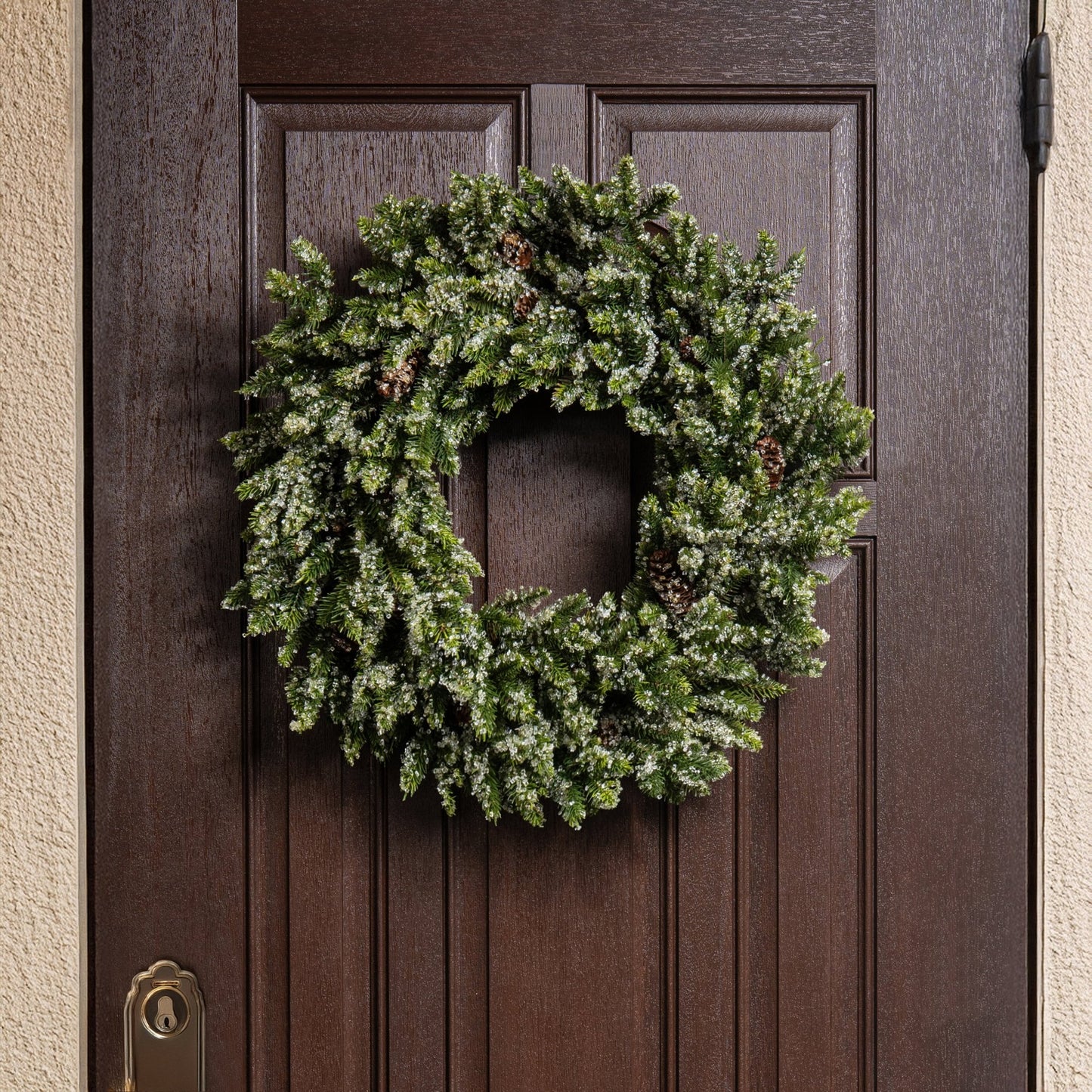 H Potter - Faux Frosted Pine Wreath