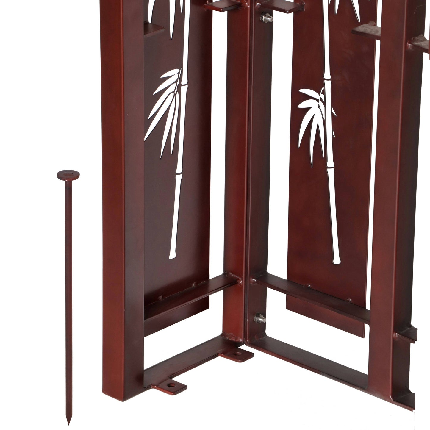 Large Heavy Duty Garden Arbor Trellis Arch Iron by H Potter