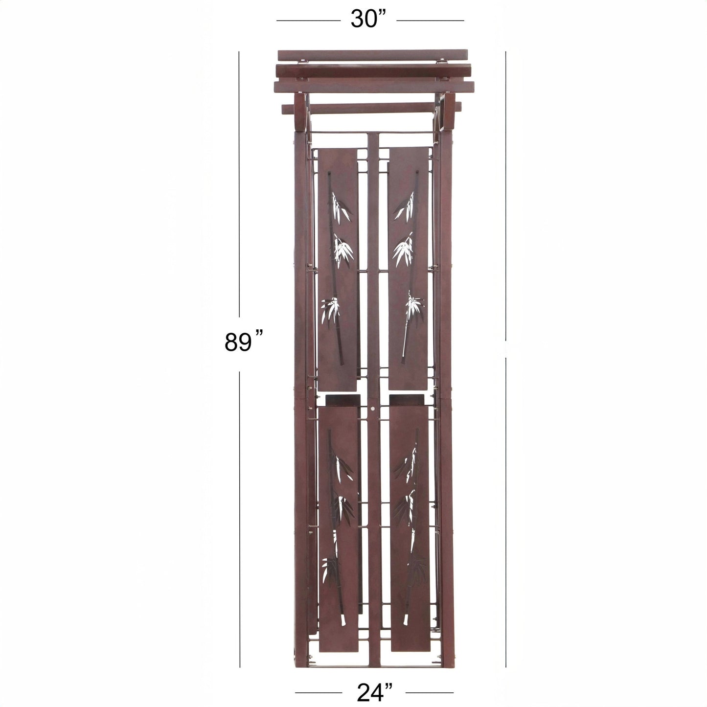 Large Heavy Duty Garden Arbor Trellis Arch Iron by H Potter