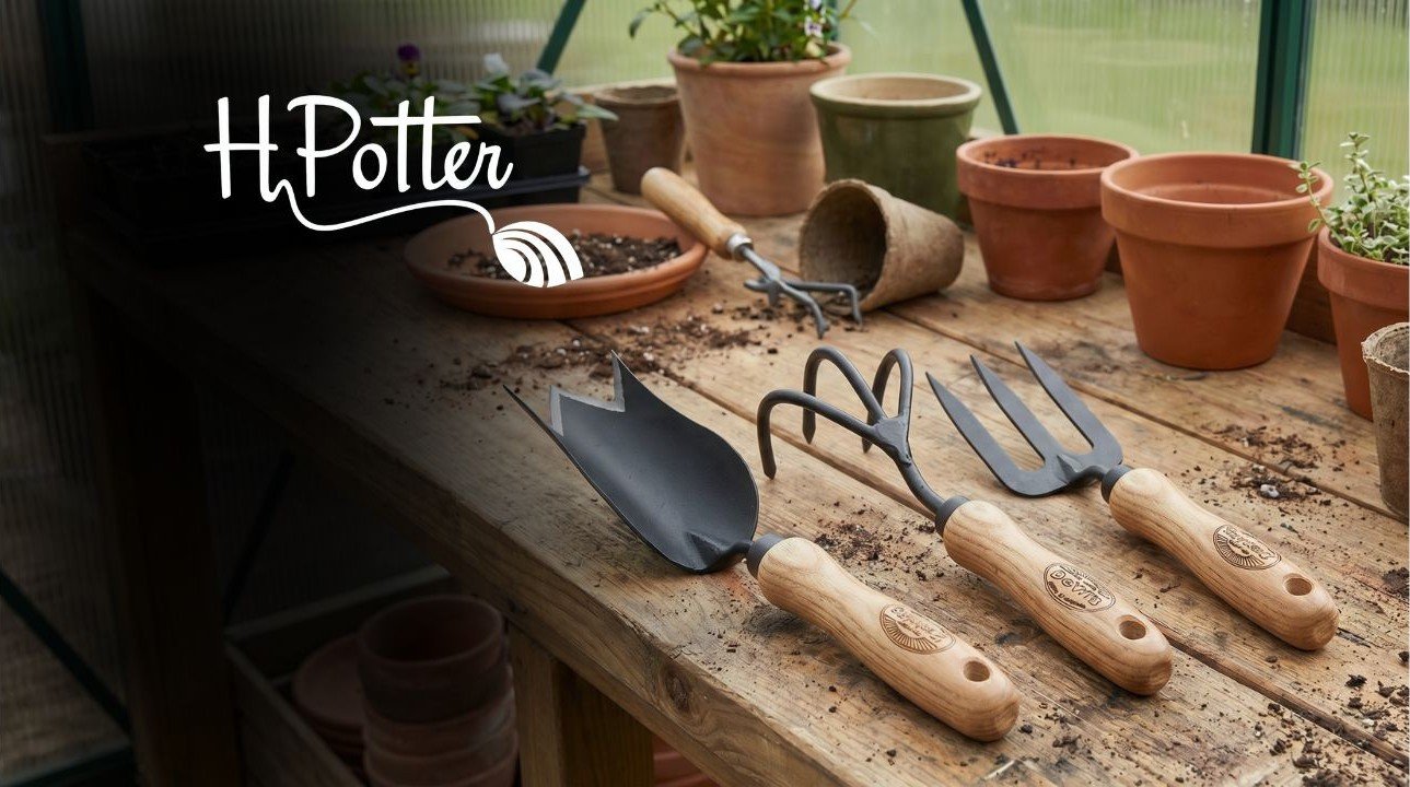 H Potter Classic Garden Tool Set (3-Piece) Forged Steel – DeWit Tools
