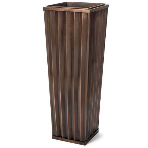 H Potter Planters Set of 2 Patio Deck Flower Ribbed Garden