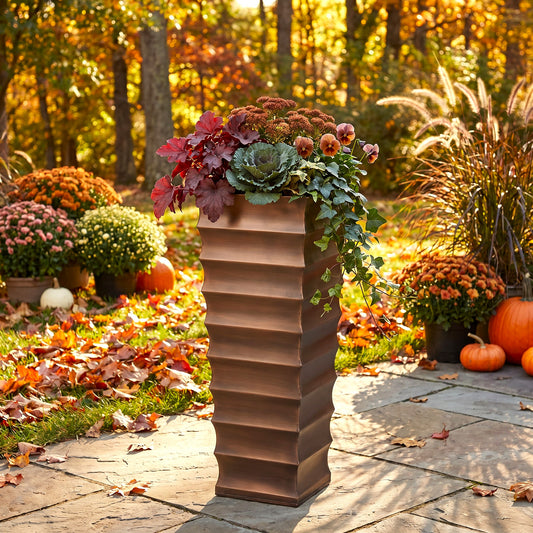H Potter 29" Tall Vertical Garden Statement Planter