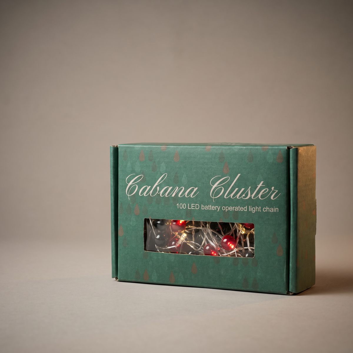 h potter cabana cluster string lights boxed to gift