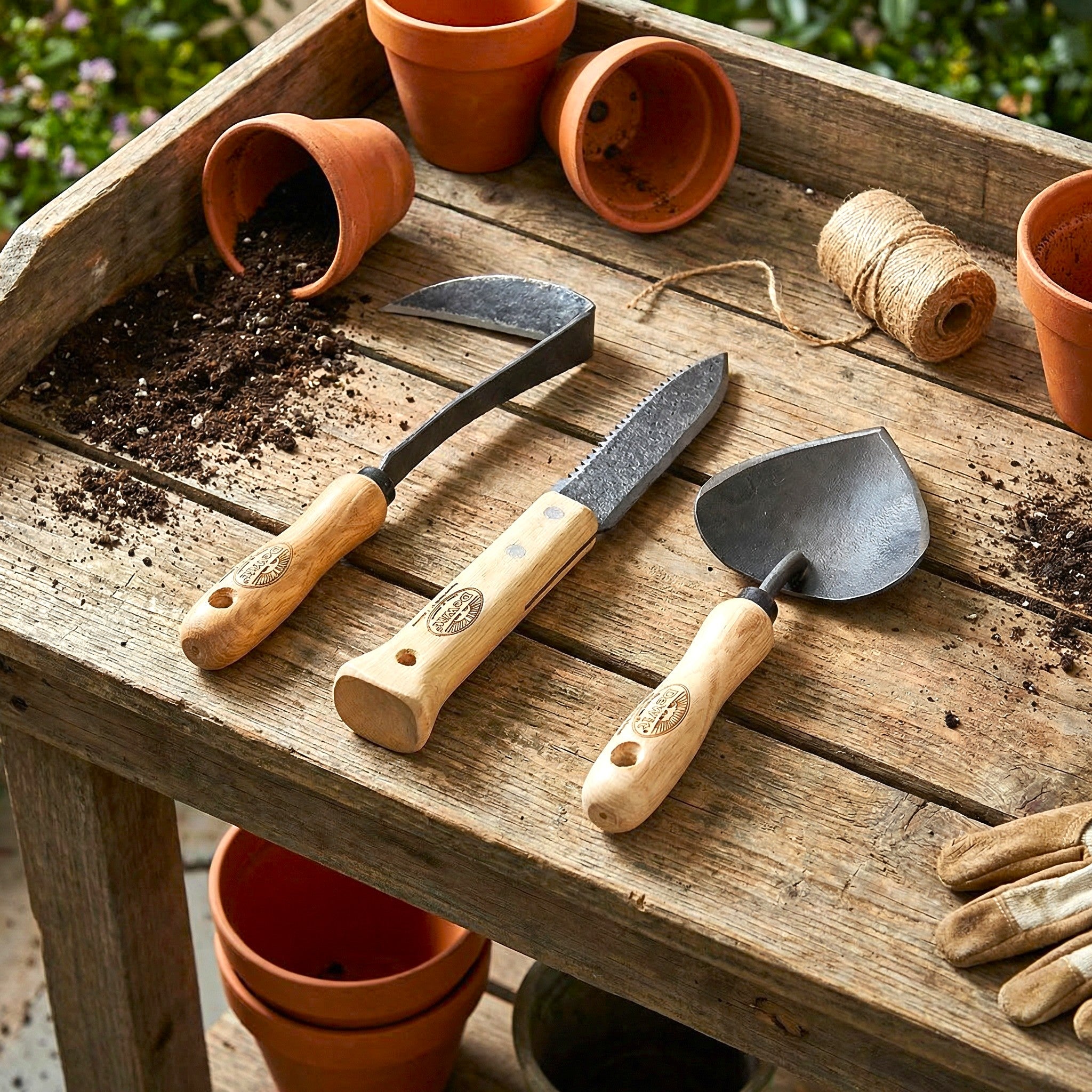 H Potter Forged Heirloom Tools for Serious Gardeners - DeWit Tools