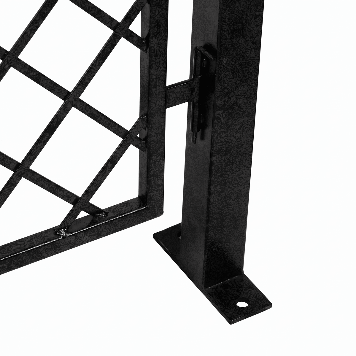 H Potter Trellis Set of 2 – Savannah Black Finish - Iron Garden Screens