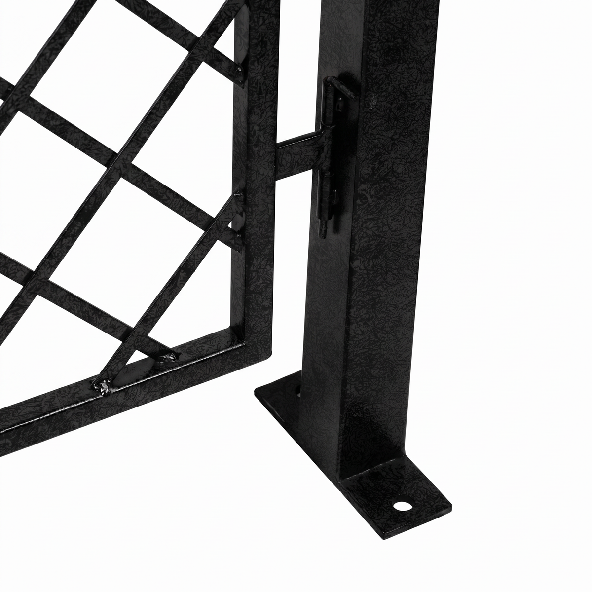 H Potter Savannah Garden Arbor Set of 2 – Black Iron Trellis Arches
