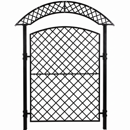 h potter savannah garden trellis on white background