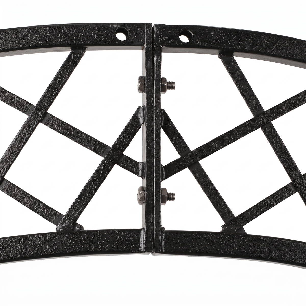 H Potter Savannah Garden Arbor – Black Iron Garden Trellis Arch
