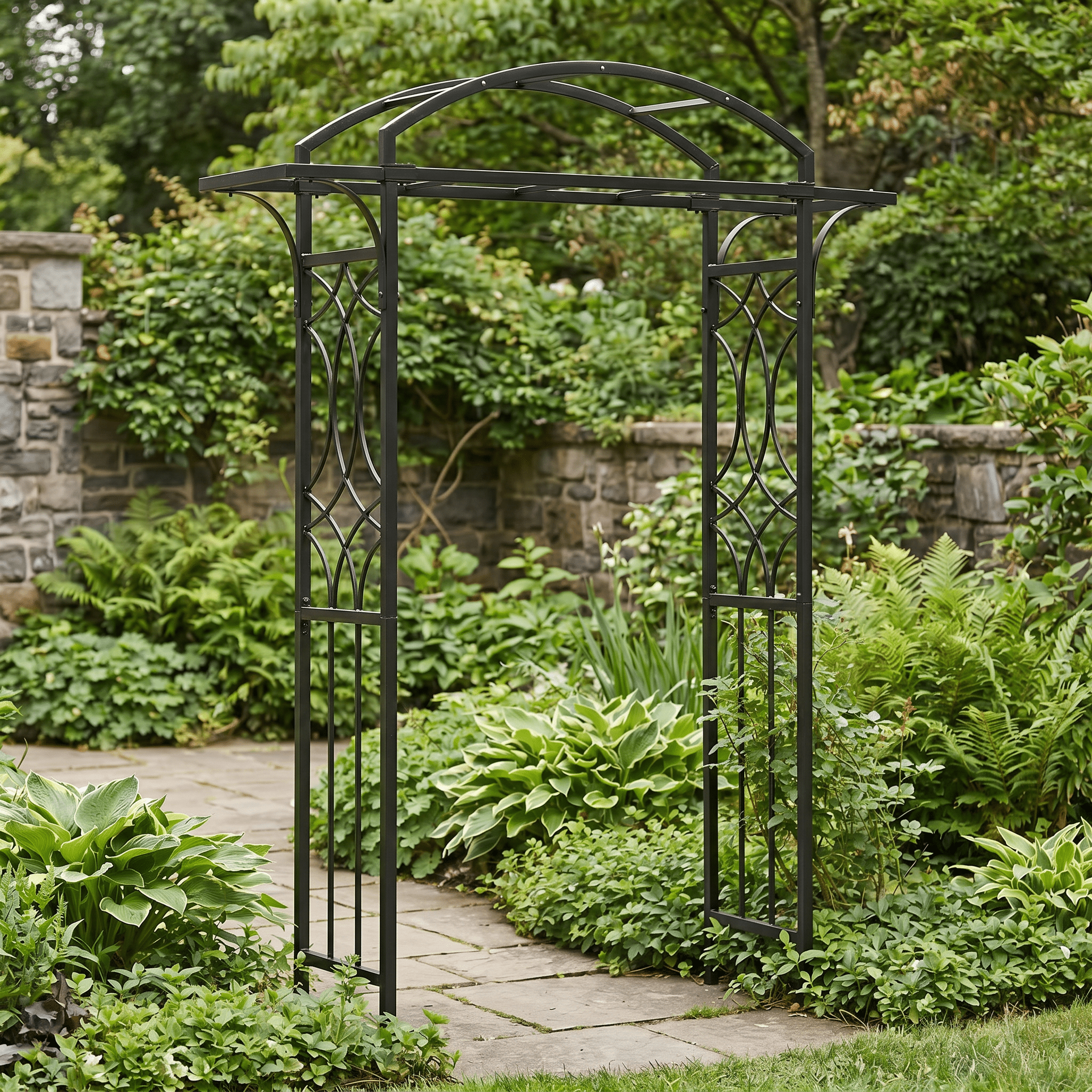 Metal Garden Arbor vs Trellis Arch | What's the Difference?