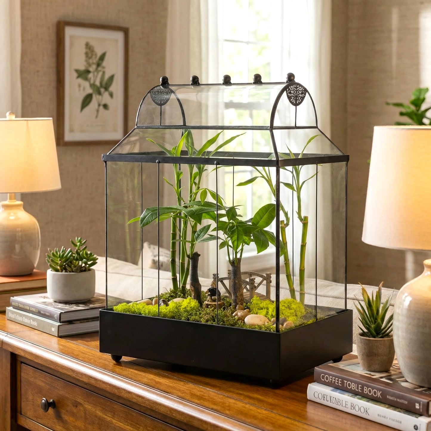 H Potter Large Wardian Case Terrarium – Heirloom Glass Display