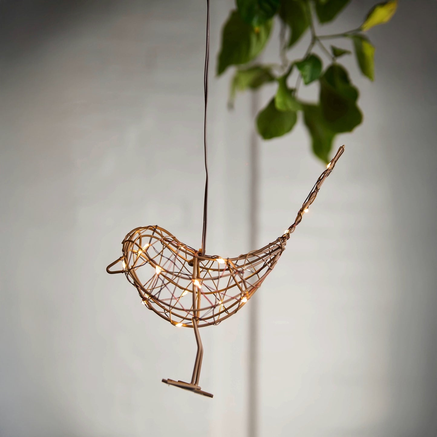 h potter hanging solstice sparrow hanging from a tree