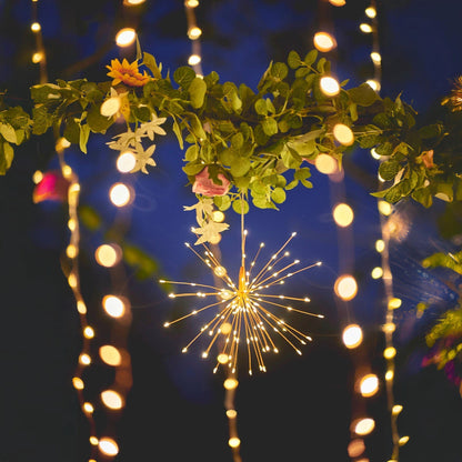 H Potter Hanging Starlight Light – 120 LED Indoor & Outdoor Décor