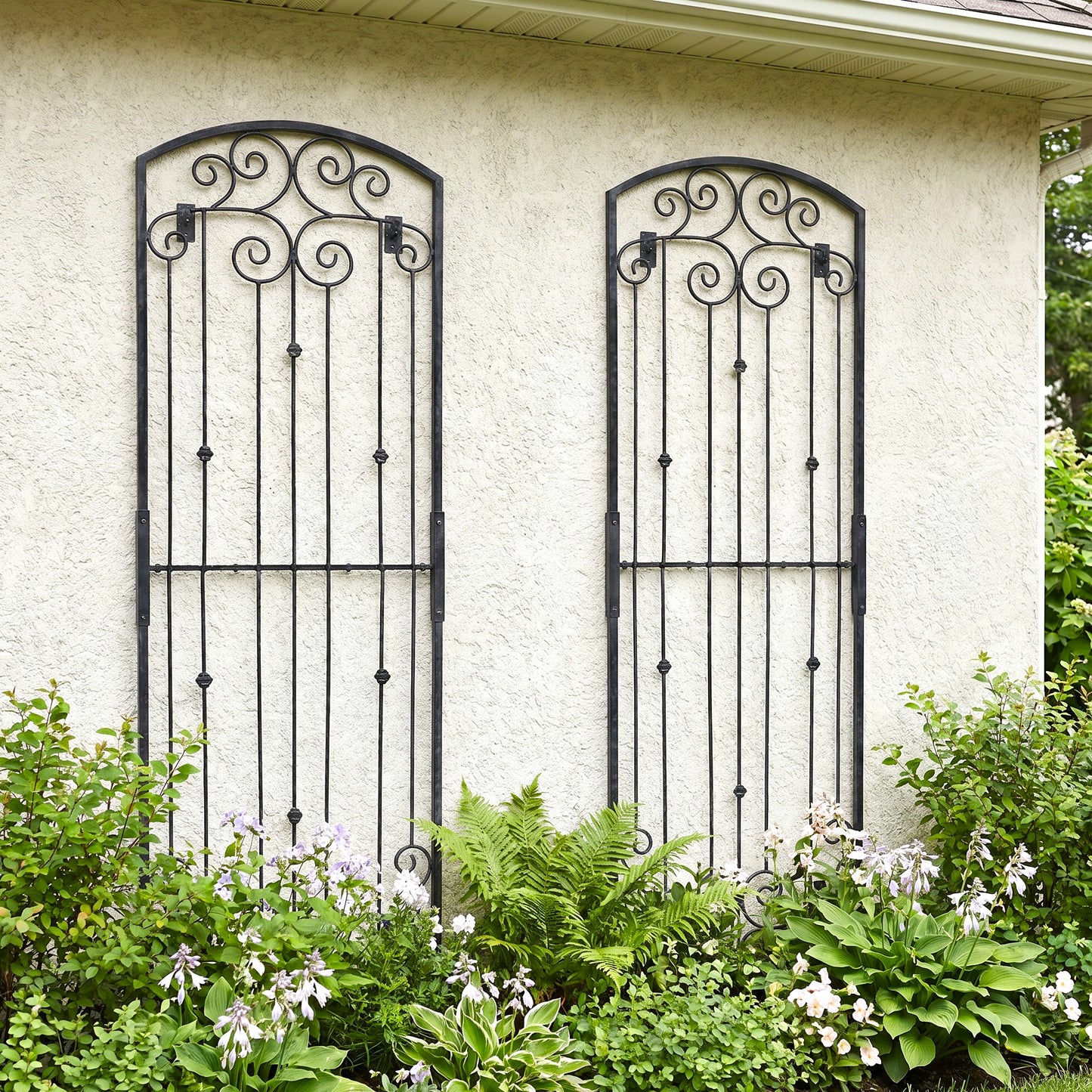H Potter Lenox Estate Wall Trellis - Set of 2 – 8 Ft Tall