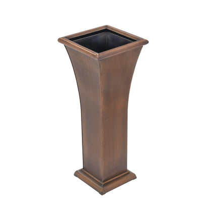 angle view of h potter urn planter