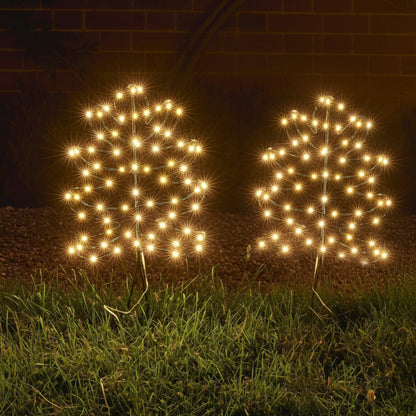 H Potter Solar Illuminated Estate Leaf Garden Light Large