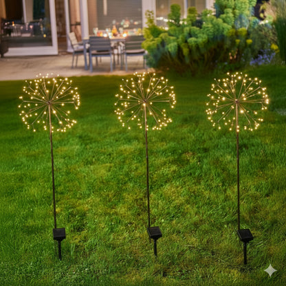 h potter solar garden blooms set of 3