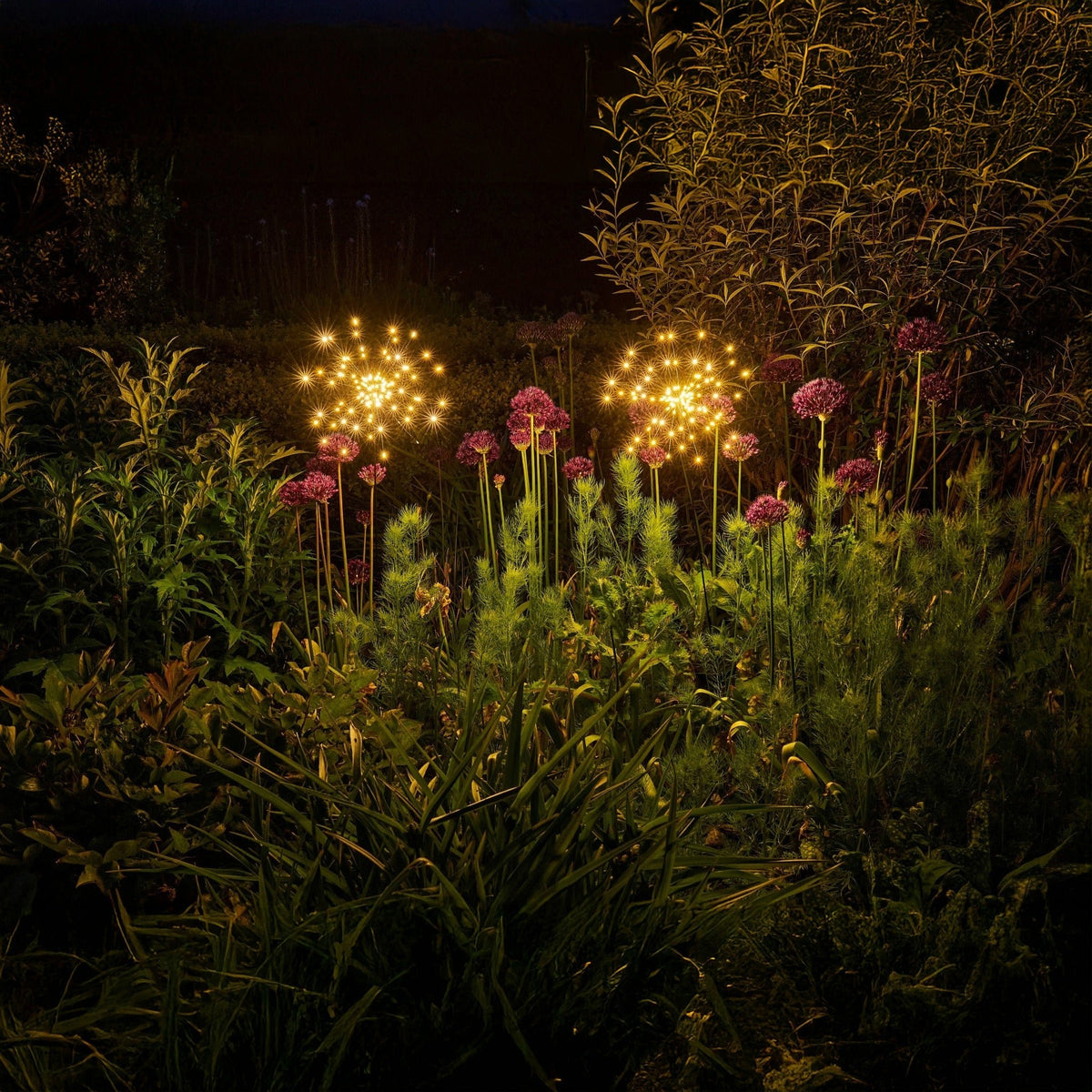 H Potter Solar Sparkle Stake Light